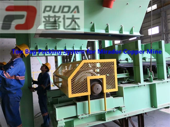 Ton Bag Packing System for Mirador Copper Mine 4