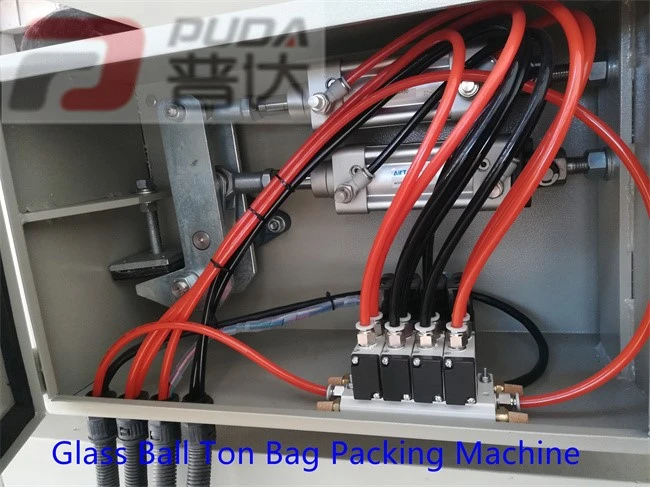 Glass ball ton bag packing machine 4 Glass ball ton bag packing machine 4